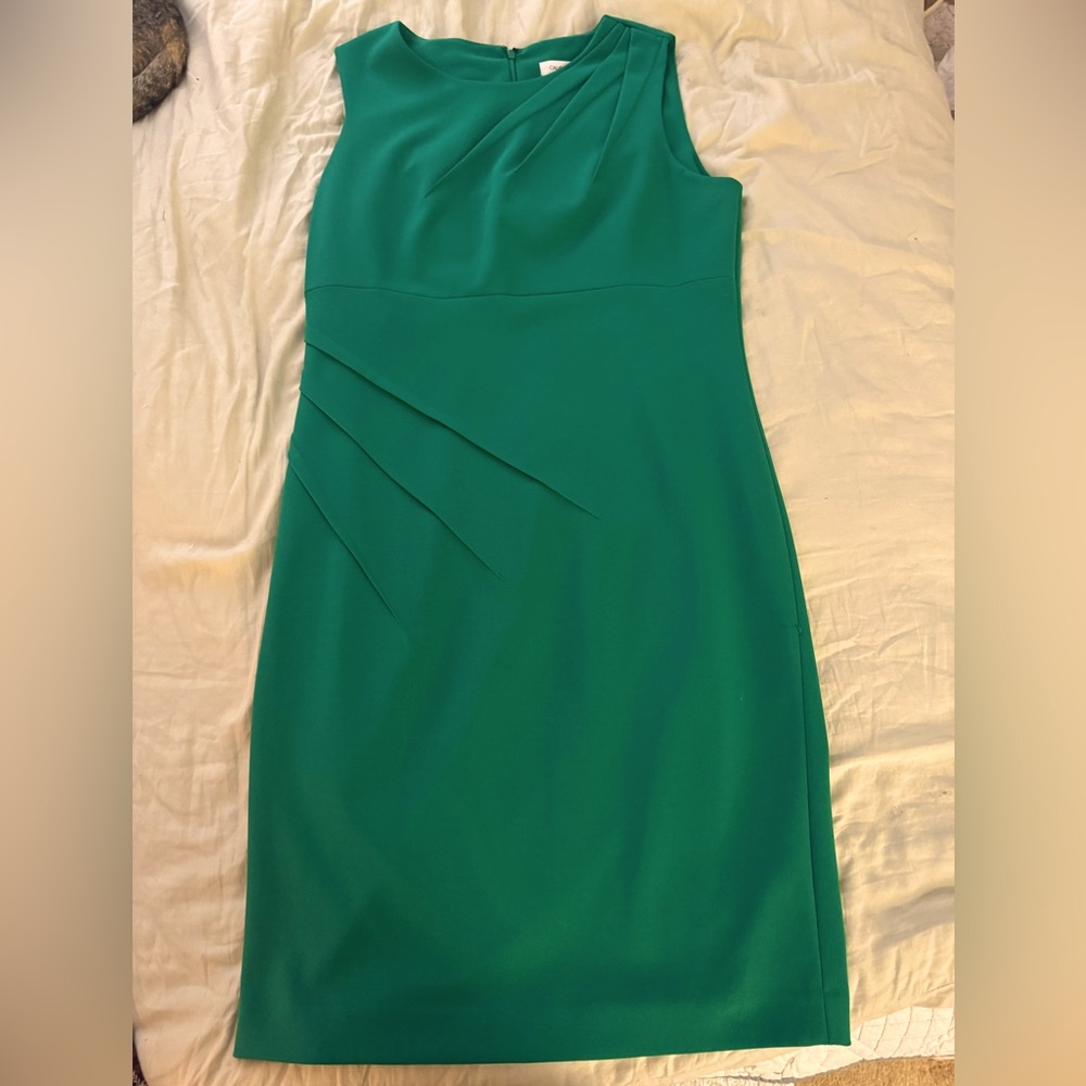 High quality Green Calvin Kline classic professional dress